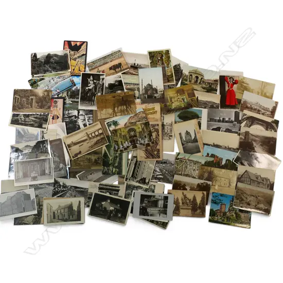 COLLECTION VINTAGE EUROPEAN POSTCARDS 